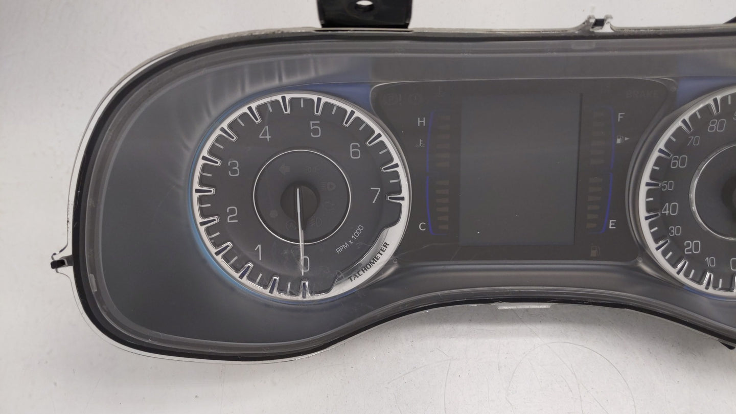 2015 Chrysler 200 Instrument Cluster Speedometer Gauges P/N:P68105897AH P68105897AI, P68105897AK, P68105897AJ Fits OEM Used 