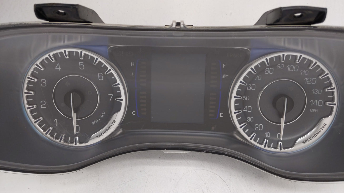 2015 Chrysler 200 Instrument Cluster Speedometer Gauges P/N:P68105897AH P68105897AI, P68105897AK, P68105897AJ Fits OEM Used 