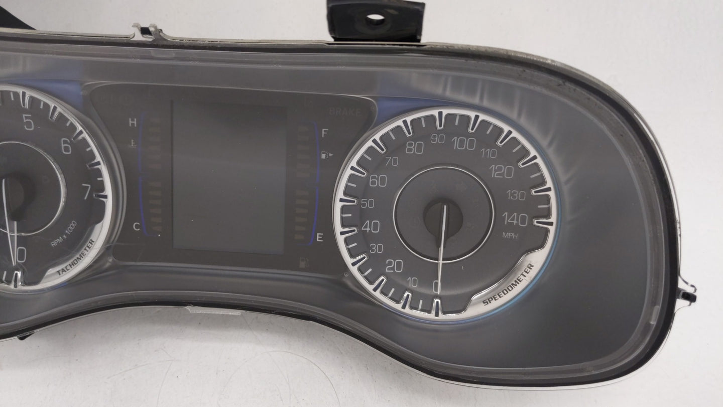 2015 Chrysler 200 Instrument Cluster Speedometer Gauges P/N:P68105897AH P68105897AI, P68105897AK, P68105897AJ Fits OEM Used 