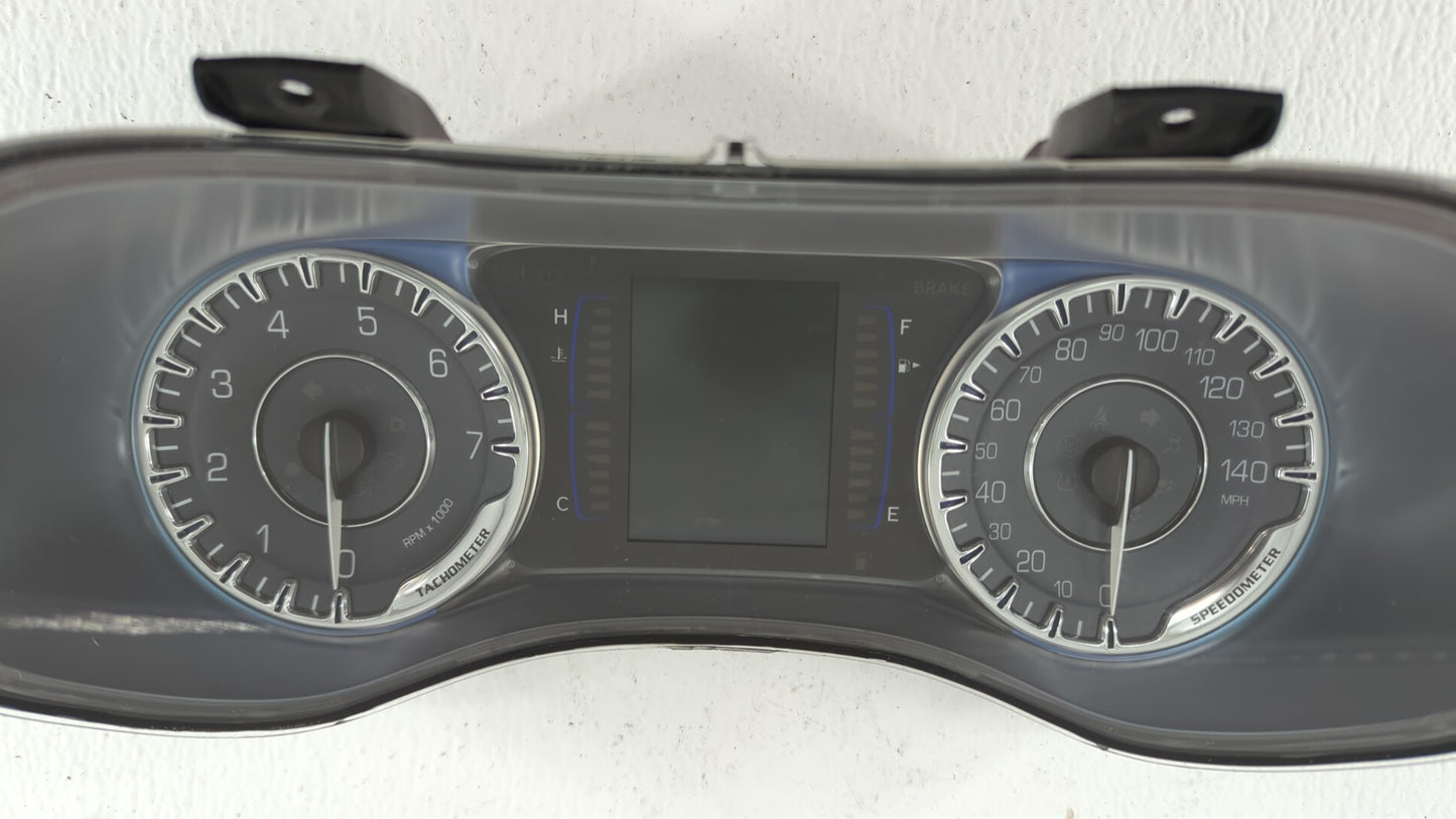 2015 Chrysler 200 Instrument Cluster Speedometer Gauges P/N:P68105897AH P68105897AI, P68105897AK, P68105897AJ Fits OEM Used 