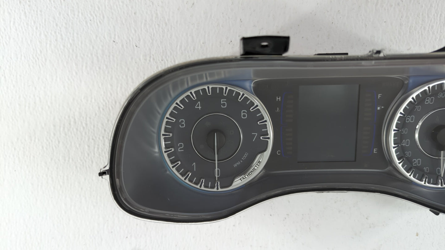 2015 Chrysler 200 Instrument Cluster Speedometer Gauges P/N:P68105897AH P68105897AI, P68105897AK, P68105897AJ Fits OEM Used 