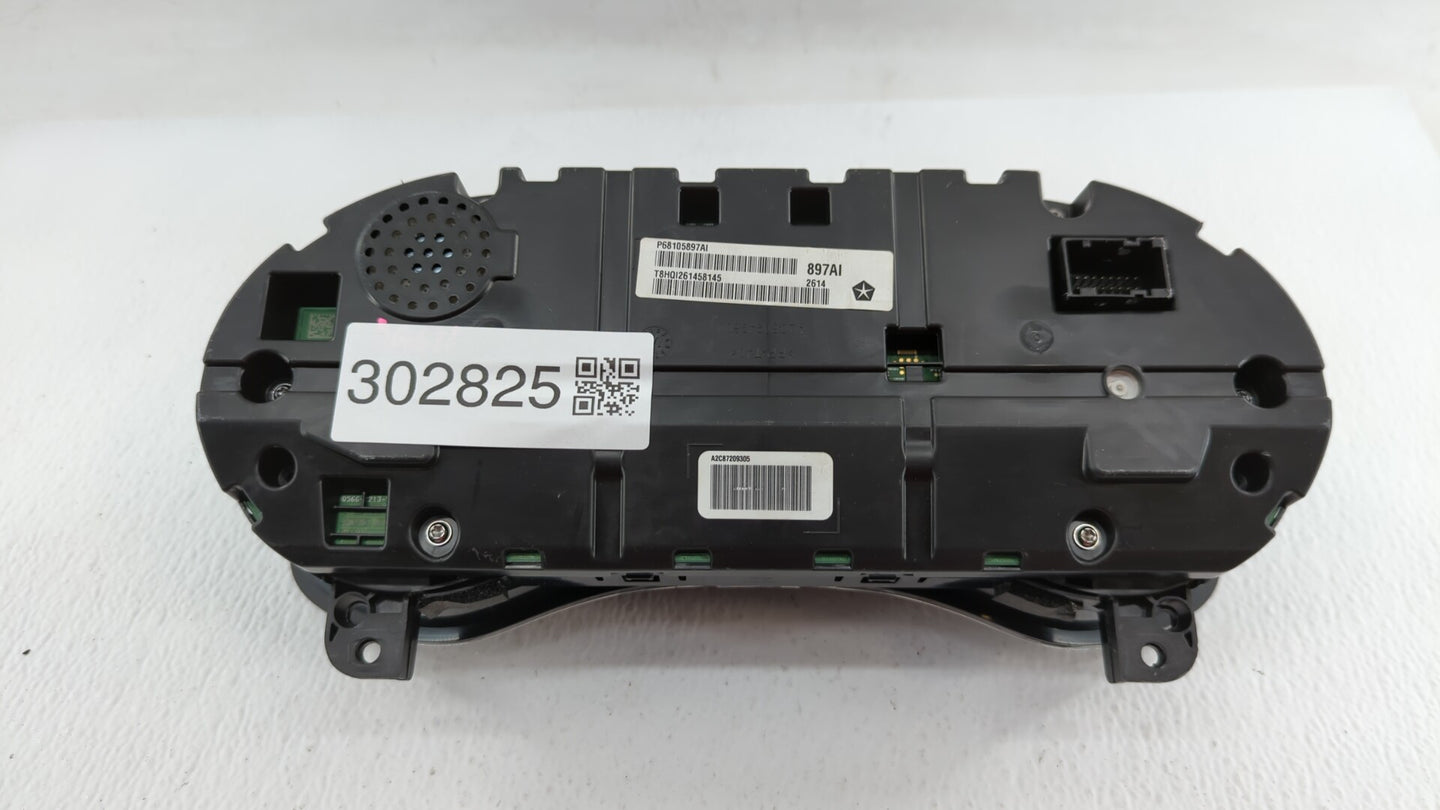 2015 Chrysler 200 Instrument Cluster Speedometer Gauges P/N:P68105897AH P68105897AI, P68105897AK, P68105897AJ Fits OEM Used 