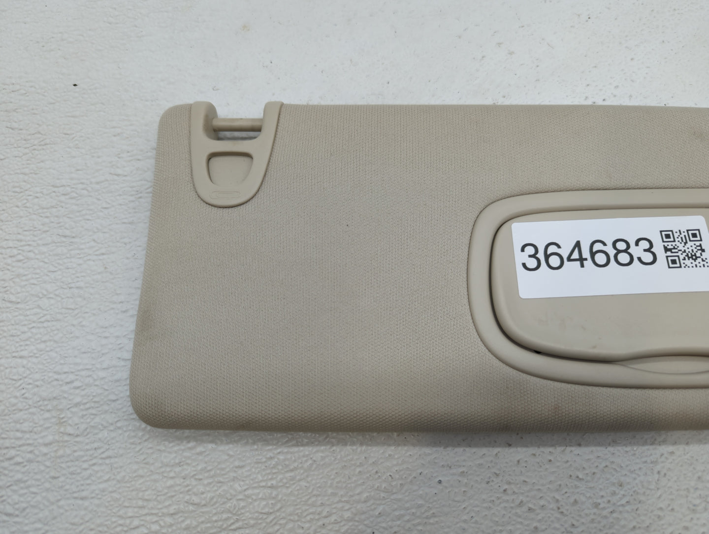 2015 Chrysler 200 Sun Visor Shade Replacement Passenger Right Mirror Fits OEM Used Auto Parts - Oemusedautoparts1.com