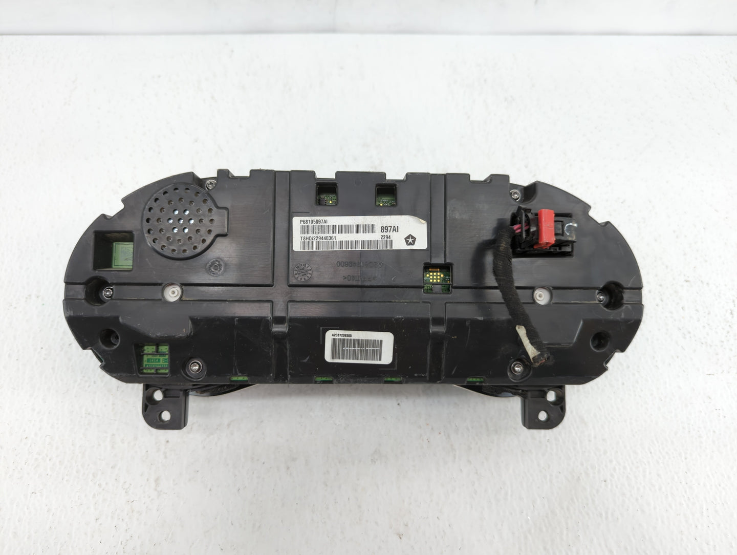 2015 Chrysler 200 Instrument Cluster Speedometer Gauges P/N:P68105897AH P68105897AI, P68105897AK, P68105897AJ Fits OEM Used 