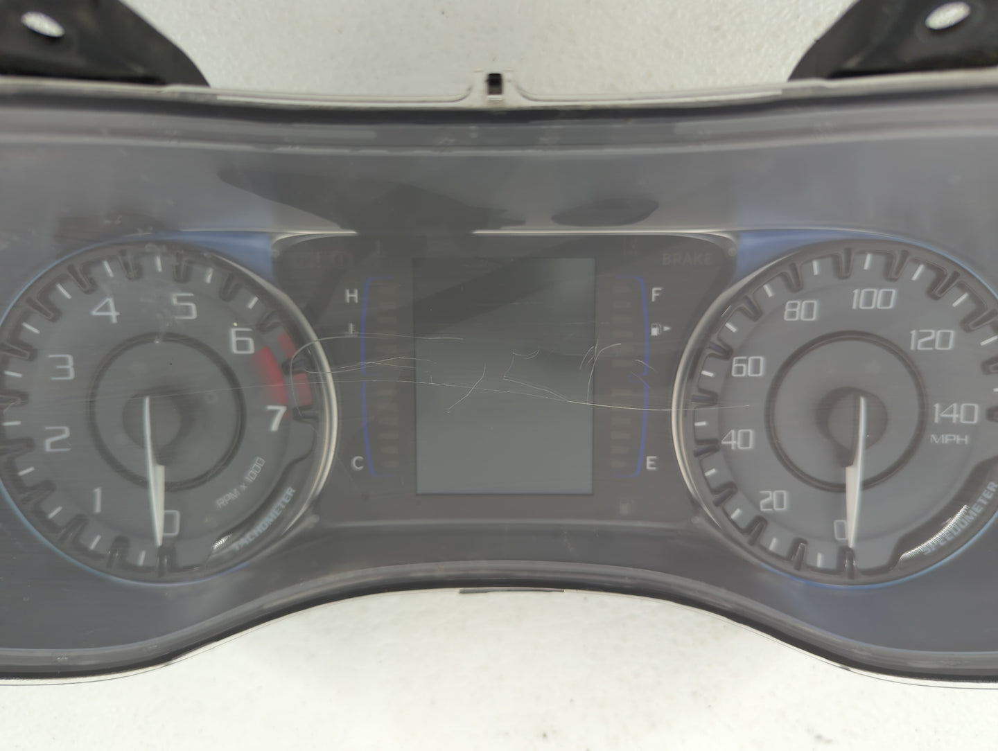 2015 Chrysler 200 Instrument Cluster Speedometer Gauges P/N:P56054630AJ P56054630AI Fits OEM Used Auto Parts - Oemusedautopa