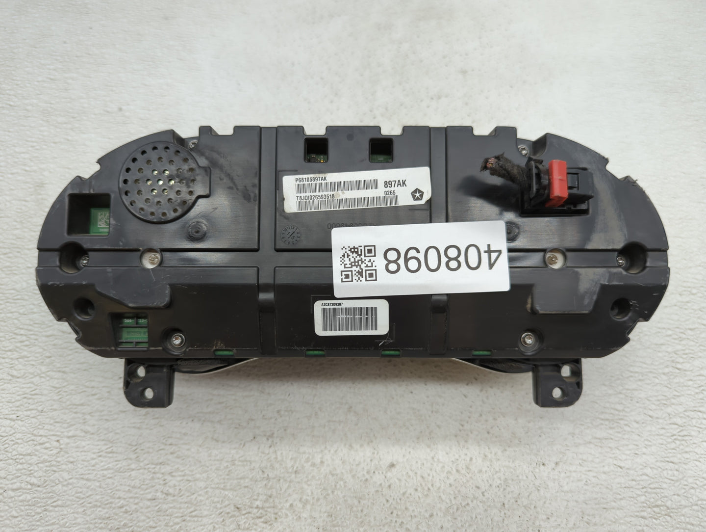 2015 Chrysler 200 Instrument Cluster Speedometer Gauges P/N:P68105897AH P68105897AI, P68105897AK, P68105897AJ Fits OEM Used 