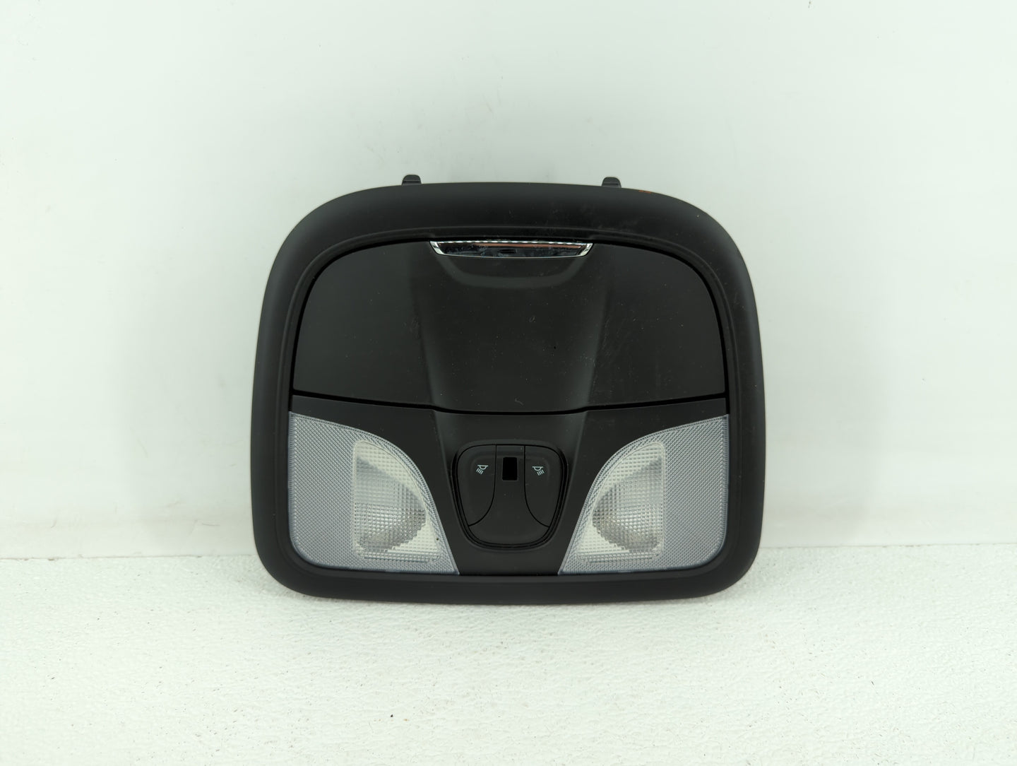 2015-2017 Chrysler 200 Overhead Roof Console Interior Dome Light Black - Oemusedautoparts1.com