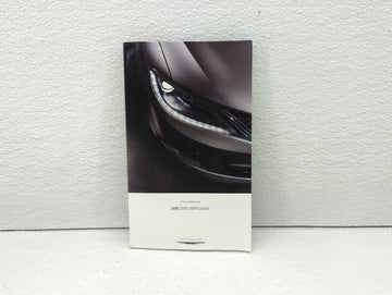 2015 Chrysler 200 Owners Manual Book Guide OEM Used Auto Parts - Oemusedautoparts1.com