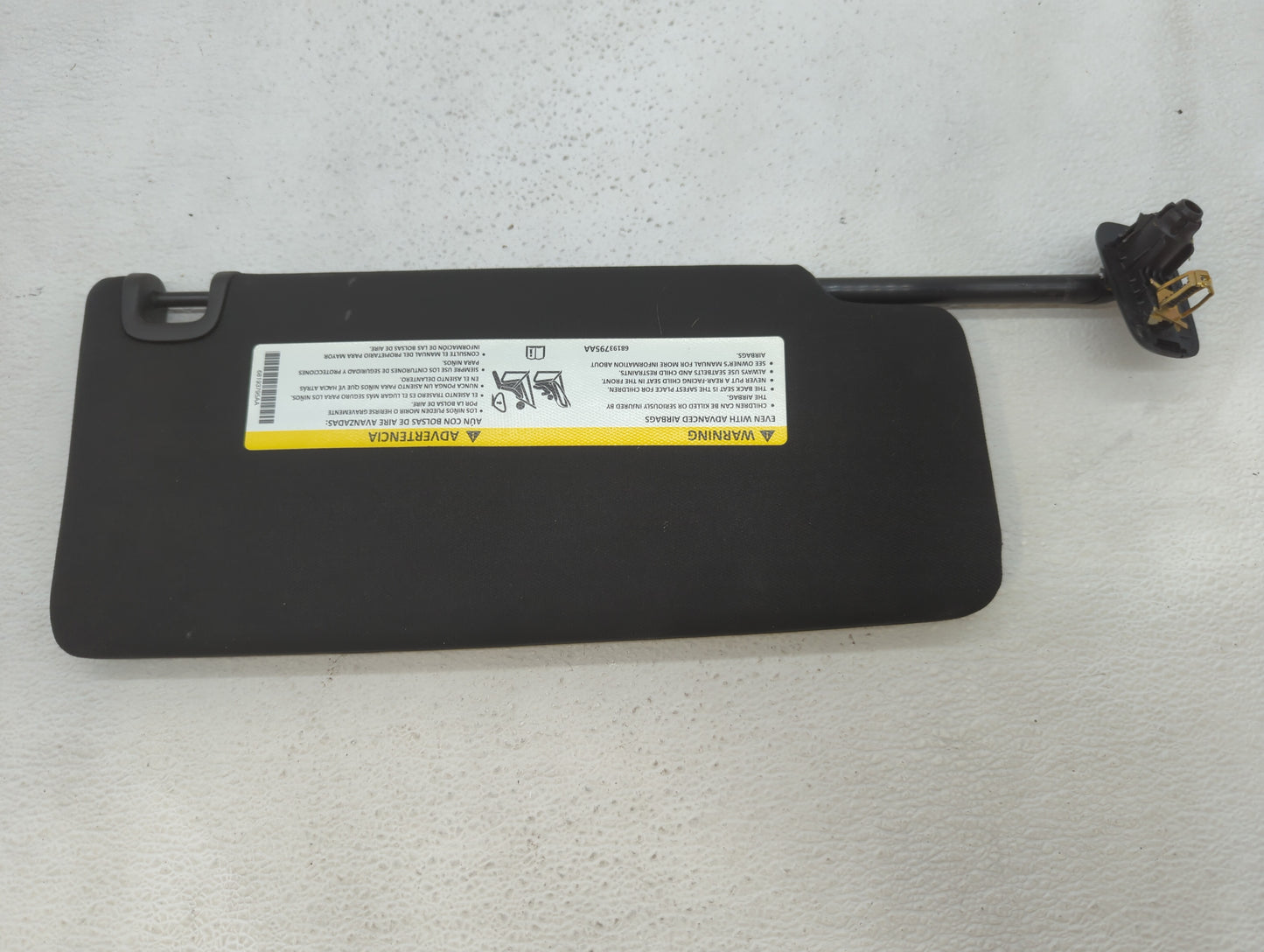 2015 Chrysler 200 Sun Visor Shade Replacement Driver Left Mirror Fits OEM Used Auto Parts - Oemusedautoparts1.com