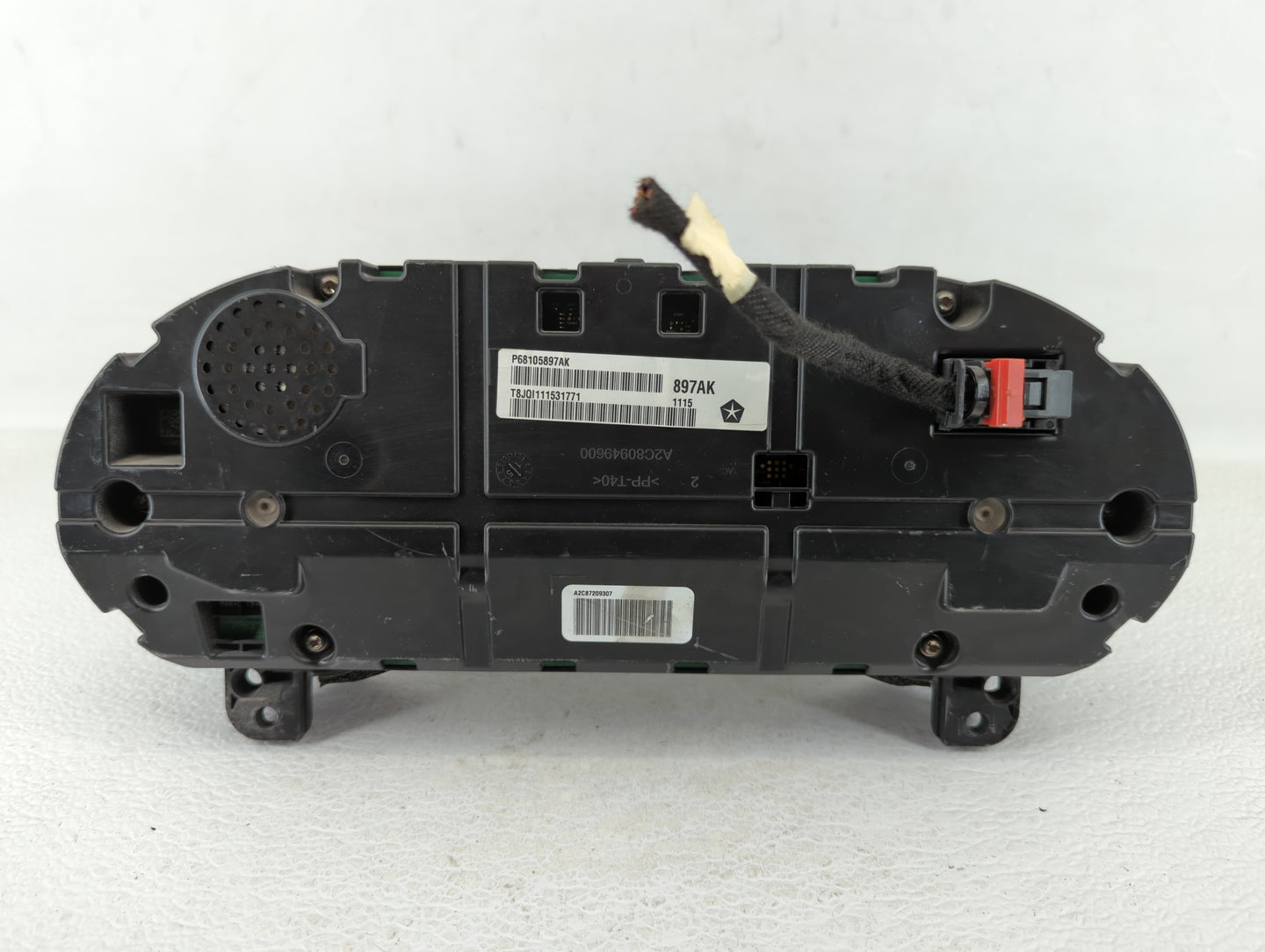 2015 Chrysler 200 Instrument Cluster Speedometer Gauges P/N:P68105897AK Fits OEM Used Auto Parts - Oemusedautoparts1.com