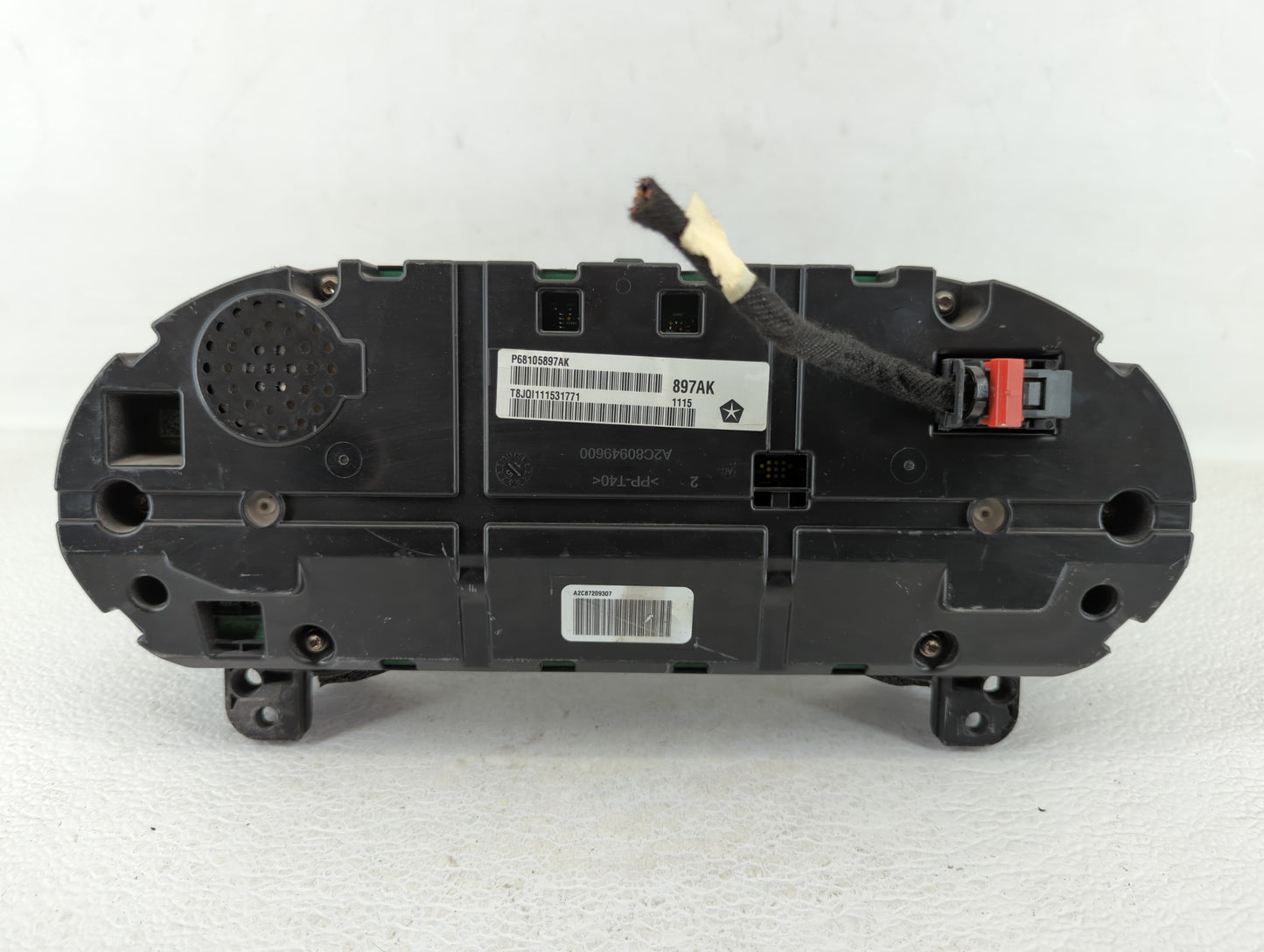 2015 Chrysler 200 Instrument Cluster Speedometer Gauges P/N:P68105897AK Fits OEM Used Auto Parts - Oemusedautoparts1.com