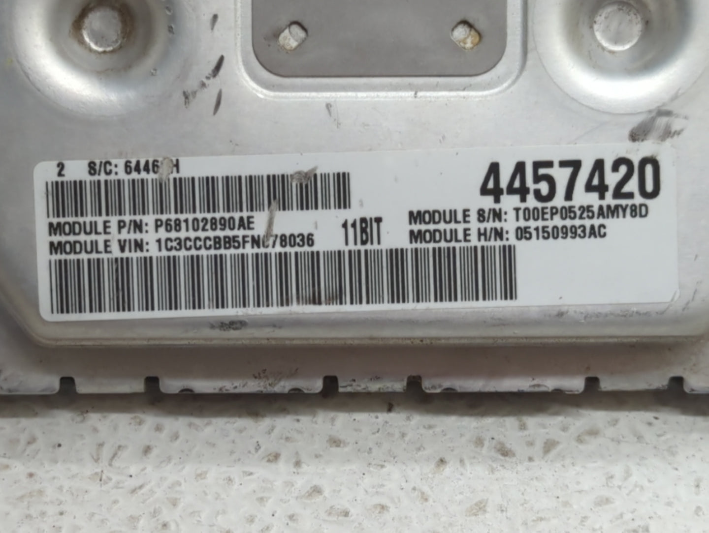 2015 Chrysler 200 PCM Engine Control Computer ECU ECM PCU OEM P/N:P05150993AC P68258531AA, P68102888AG, P68102888AC Fits OEM