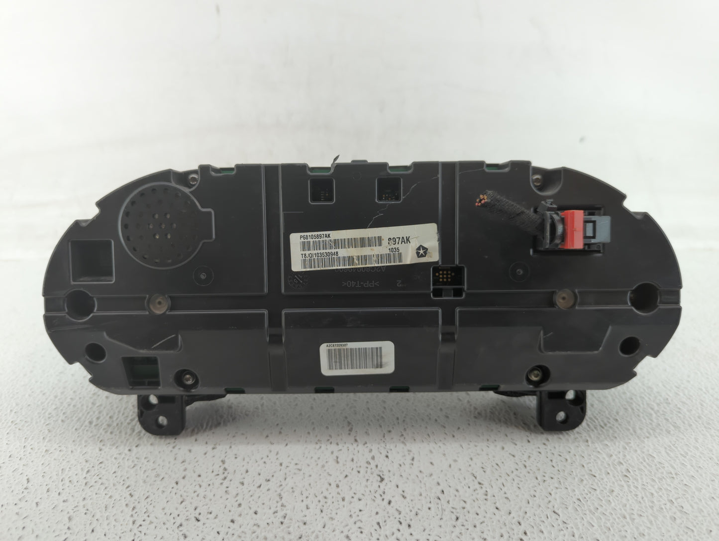 2015 Chrysler 200 Instrument Cluster Speedometer Gauges P/N:P68105897AK Fits OEM Used Auto Parts - Oemusedautoparts1.com