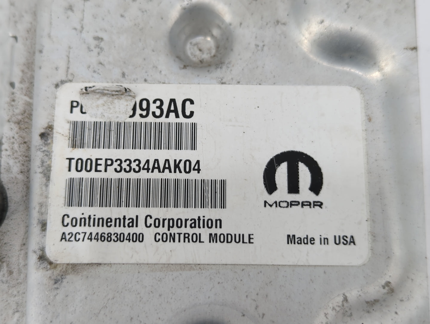 2015 Chrysler 200 PCM Engine Control Computer ECU ECM PCU OEM P/N:P05150993AC P68258531AA, P68102888AG, P68102888AC Fits OEM