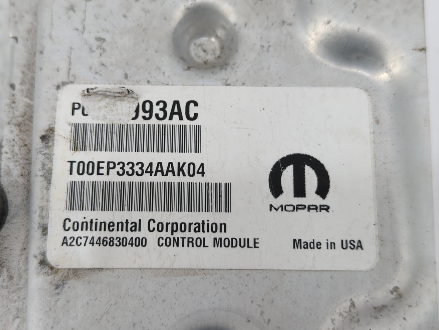 2015 Chrysler 200 PCM Engine Control Computer ECU ECM PCU OEM P/N:P05150993AC P68258531AA, P68102888AG, P68102888AC Fits OEM