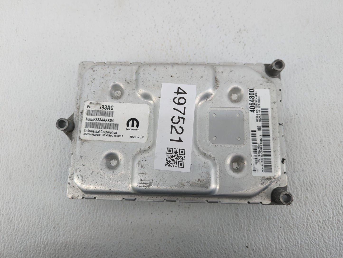 2015 Chrysler 200 PCM Engine Control Computer ECU ECM PCU OEM P/N:P05150993AC P68258531AA, P68102888AG, P68102888AC Fits OEM