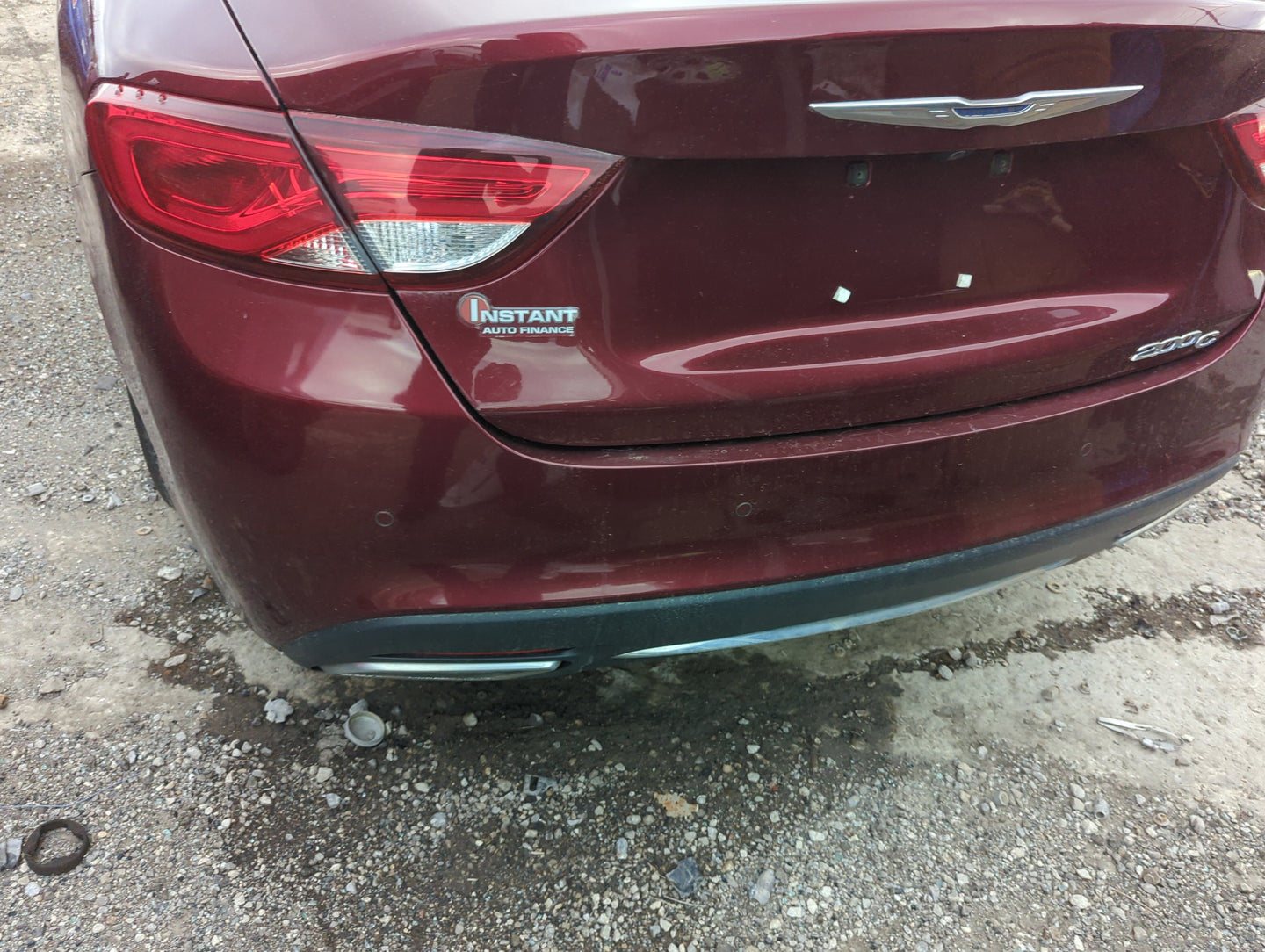 2015-2017 Chrysler 200 Rear Bumper Assembly Oem - Oemusedautoparts1.com