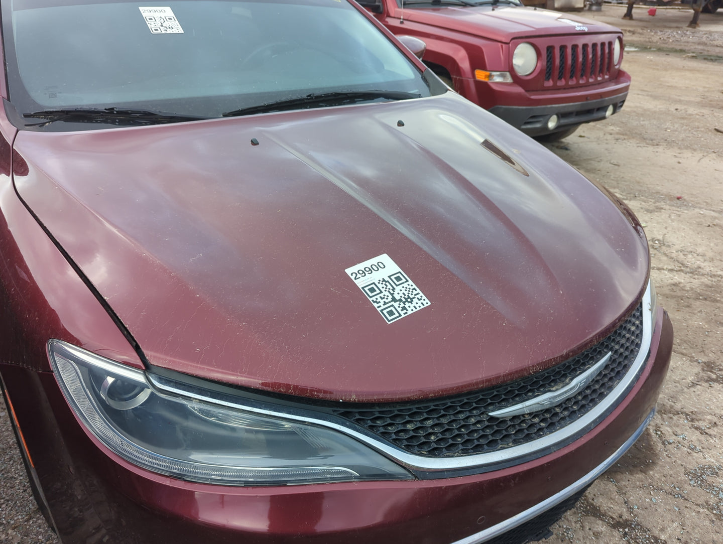 2015-2017 Chrysler 200 Hood Oem - Oemusedautoparts1.com
