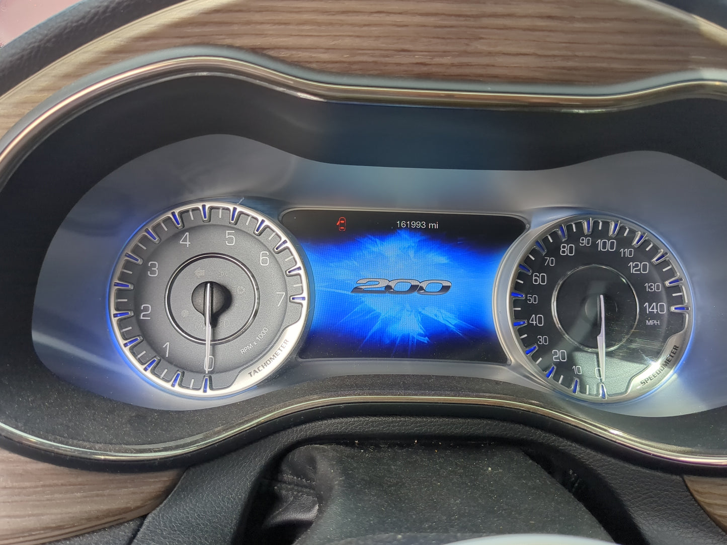 2015 Chrysler 200 Instrument Cluster Speedometer Gauges Miles:162K Fits OEM Used Auto Parts - Oemusedautoparts1.com