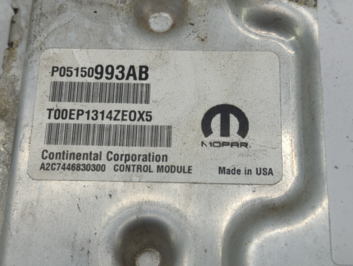 2015 Chrysler 200 PCM Engine Control Computer ECU ECM PCU OEM P/N:P05152993AB P05150993AC, 05150993AC, P68258531AA Fits OEM 