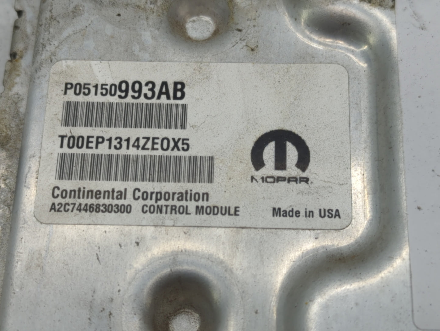 2015 Chrysler 200 PCM Engine Control Computer ECU ECM PCU OEM P/N:P05152993AB P05150993AC, 05150993AC, P68258531AA Fits OEM 