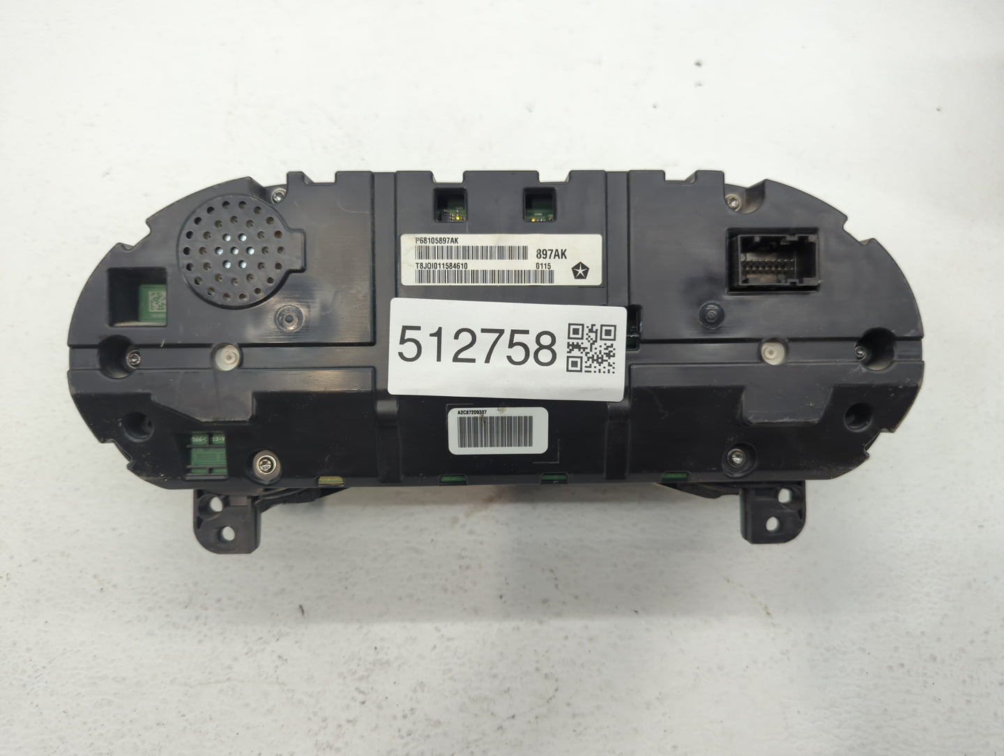 2015 Chrysler 200 Instrument Cluster Speedometer Gauges P/N:P68105897AK A2C80949600 Fits OEM Used Auto Parts - Oemusedautopa