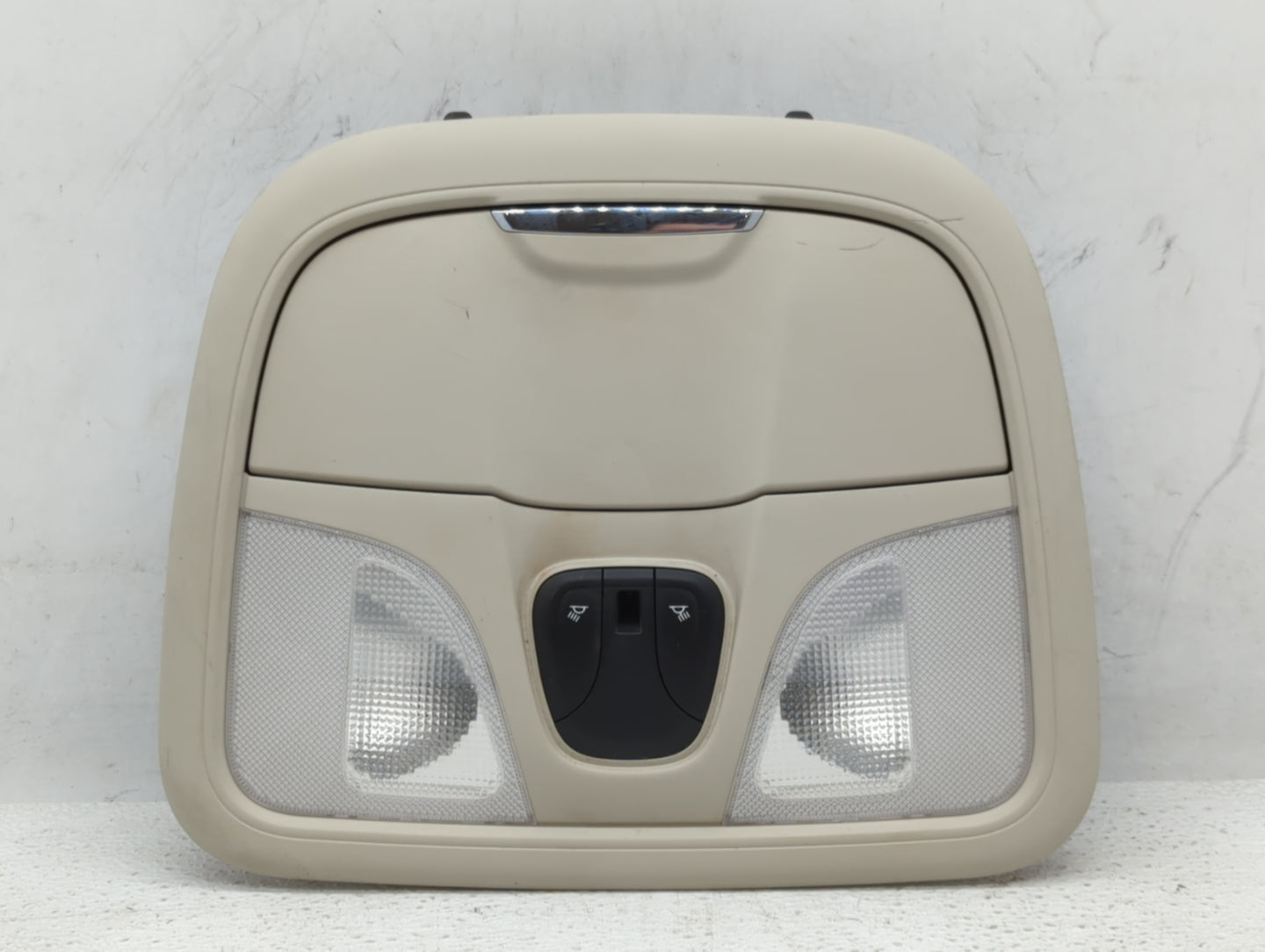 2015 Chrysler 200 Overhead Roof Console Light Beige - Oemusedautoparts1.com