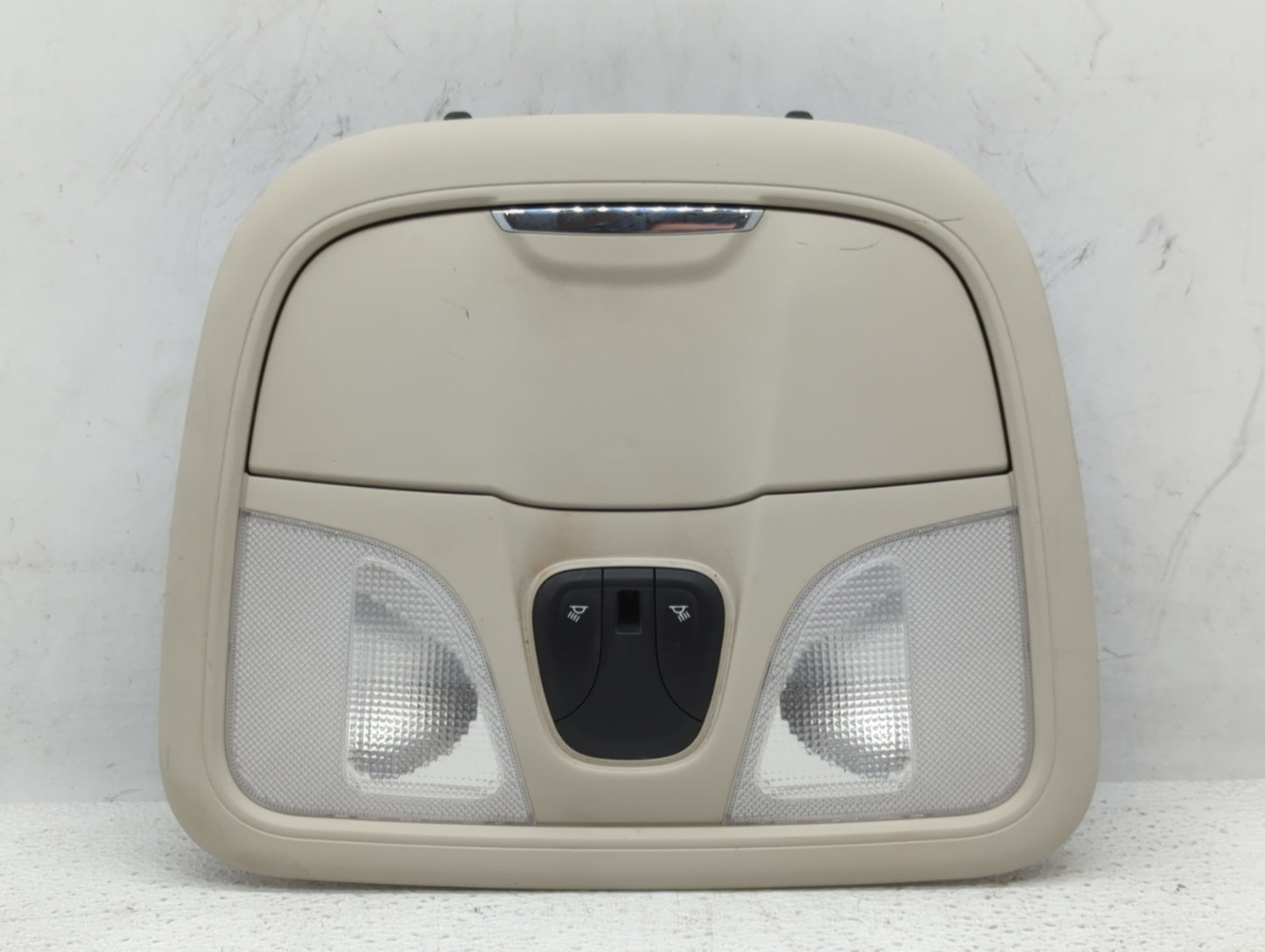 2015 Chrysler 200 Overhead Roof Console Light Beige - Oemusedautoparts1.com