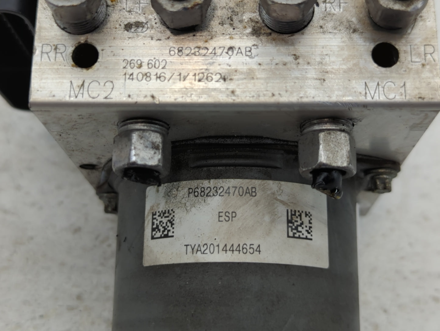 2015 Chrysler 200 ABS Pump Control Module Replacement P/N:68232470AB Fits OEM Used Auto Parts - Oemusedautoparts1.com