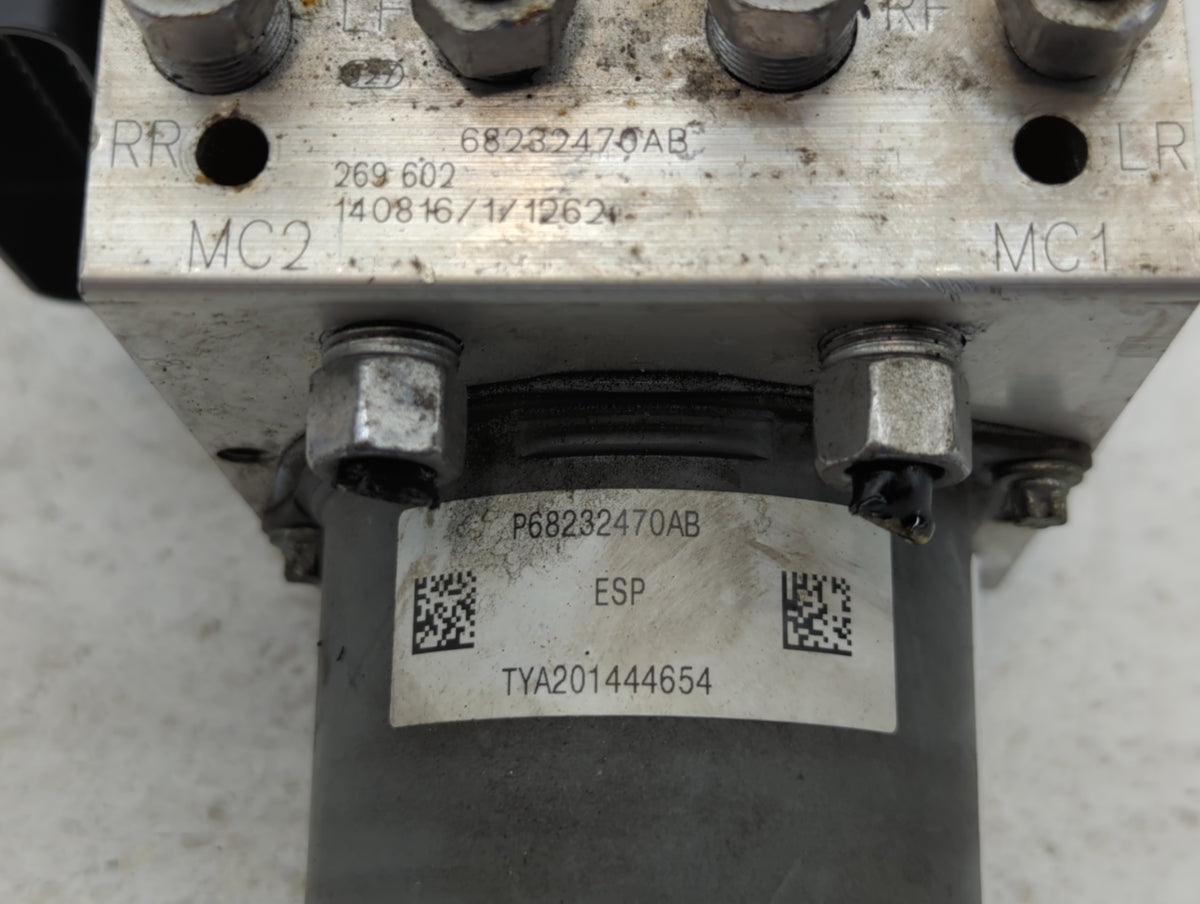 2015 Chrysler 200 Anti-Lock Brake ABS Pump Module Actuator OEM P/N:68232470AB Fits OEM Used Auto Parts - Oemusedautoparts1.c