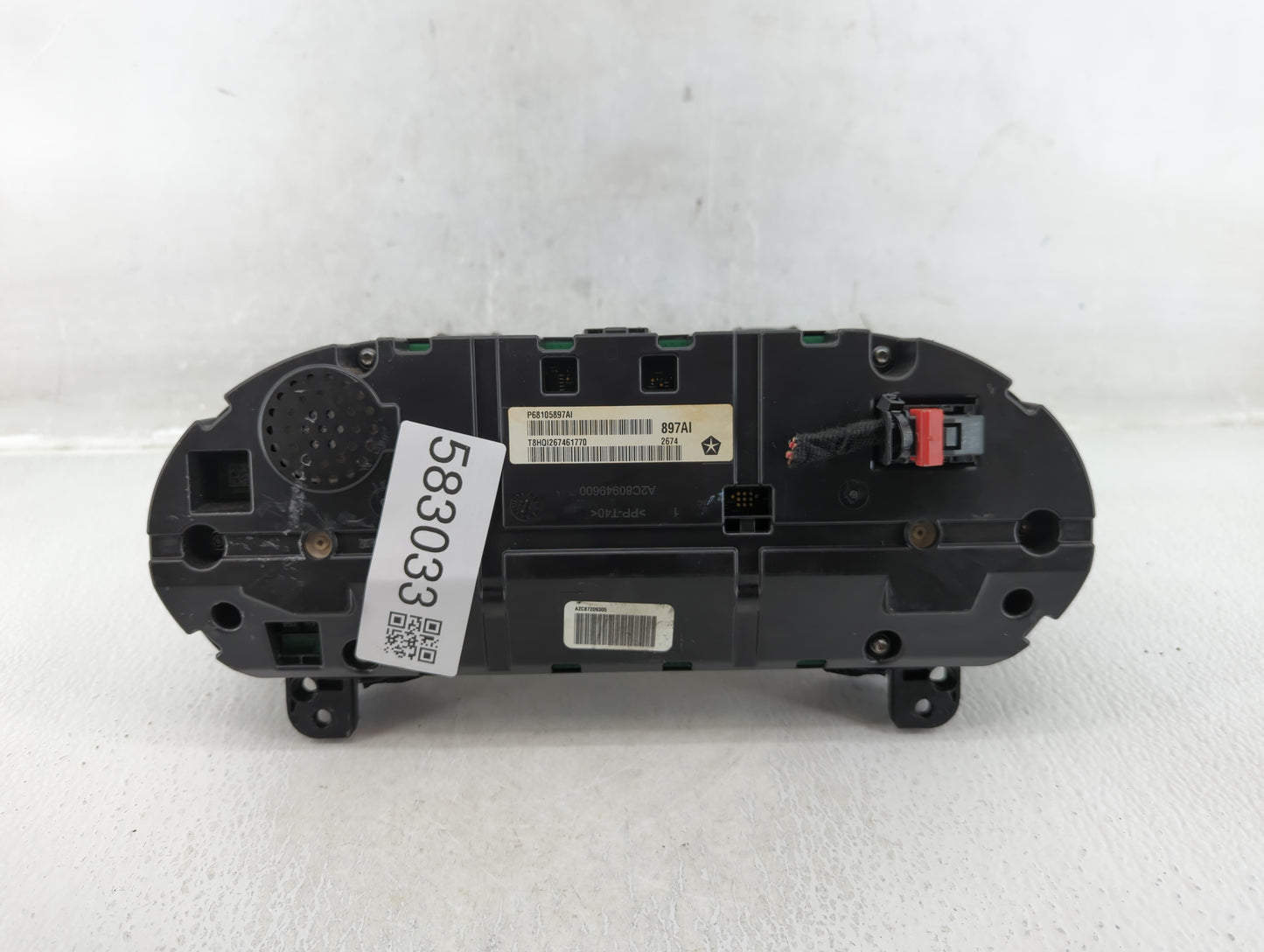 2015 Chrysler 200 Instrument Cluster Speedometer Gauges P/N:897AI P68105897AI Fits OEM Used Auto Parts - Oemusedautoparts1.c