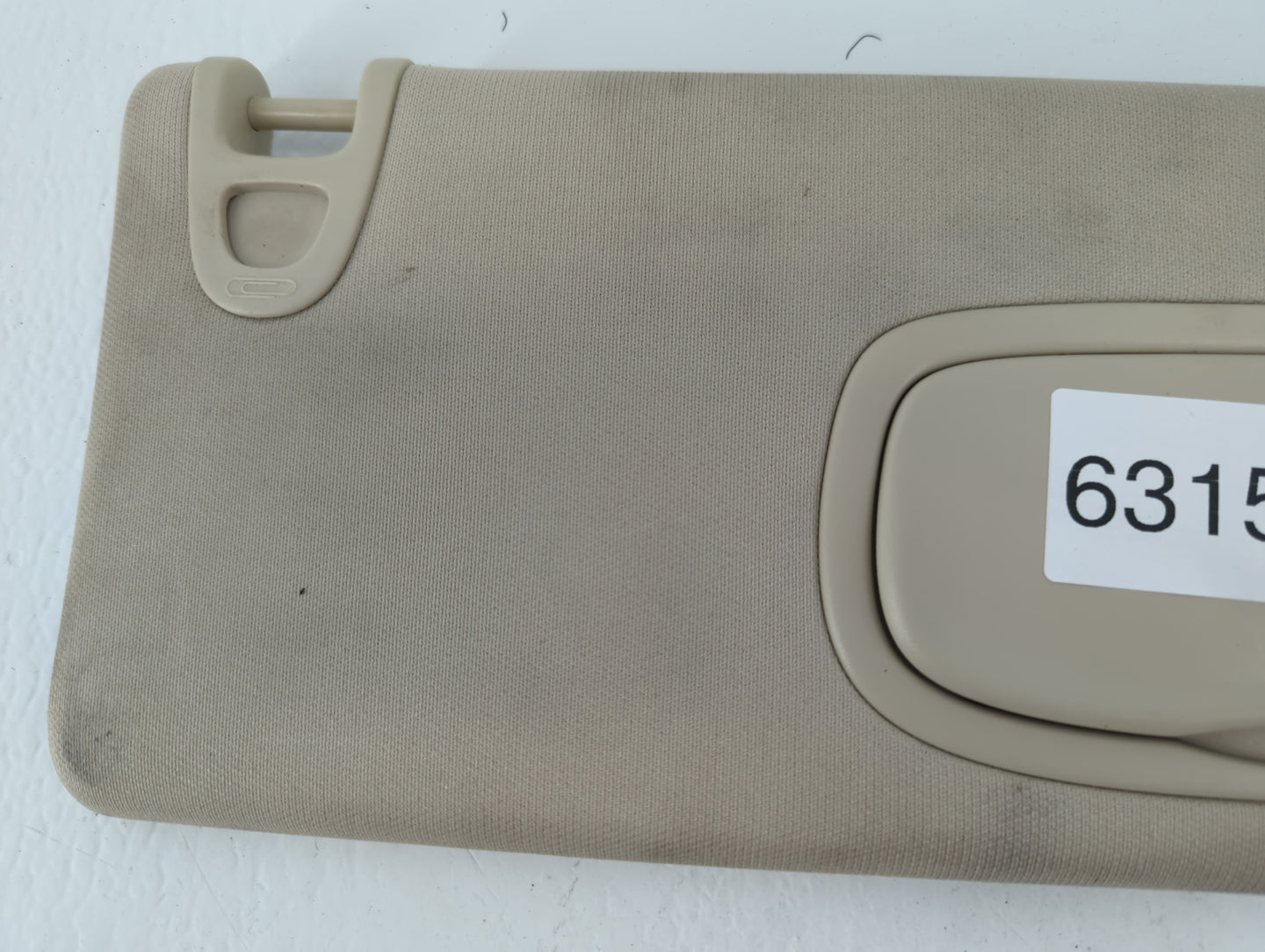 2015 Chrysler 200 Sun Visor Shade Replacement Driver Left Mirror Fits OEM Used Auto Parts - Oemusedautoparts1.com