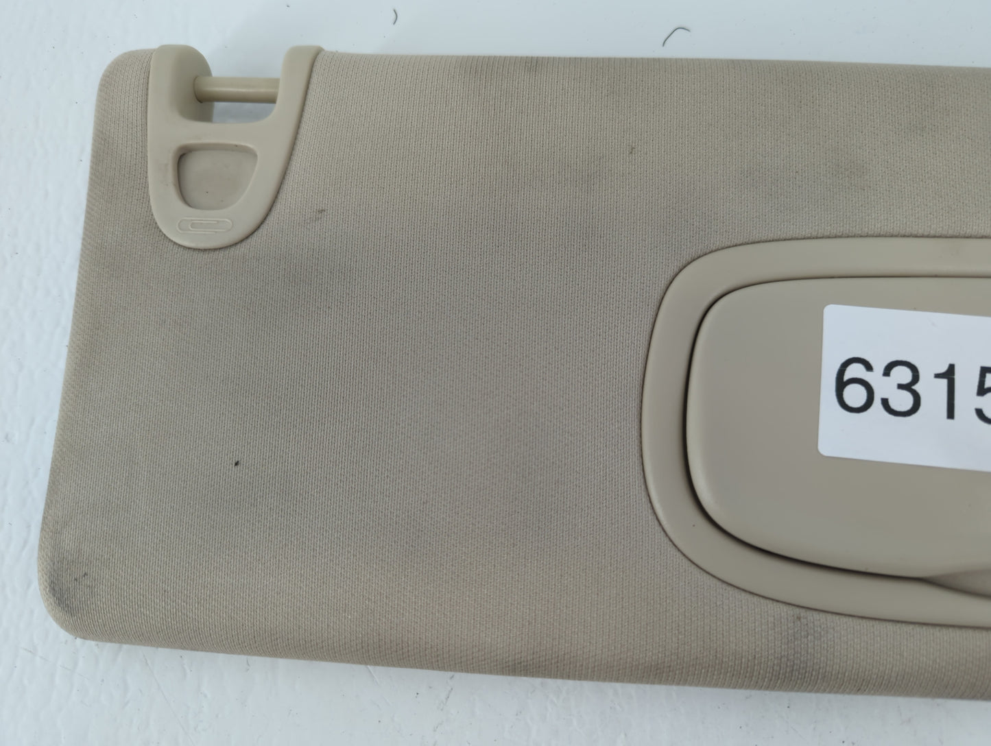 2015 Chrysler 200 Sun Visor Shade Replacement Driver Left Mirror Fits OEM Used Auto Parts - Oemusedautoparts1.com