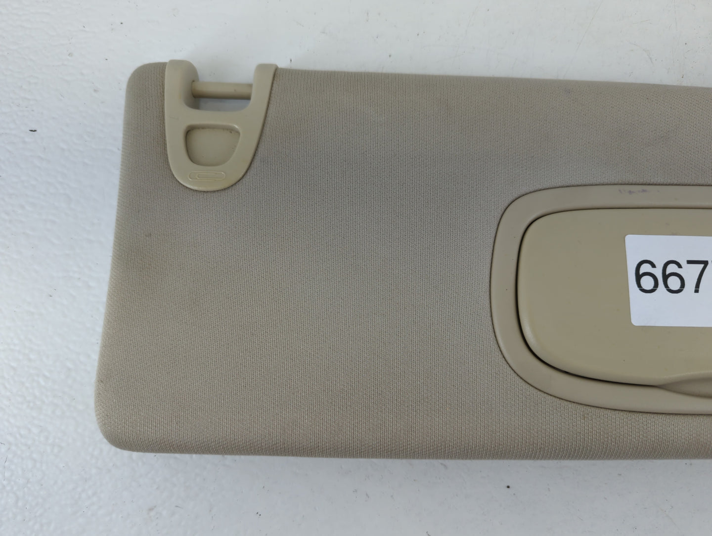 2015 Chrysler 200 Sun Visor Shade Replacement Passenger Right Mirror Fits OEM Used Auto Parts - Oemusedautoparts1.com