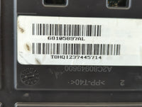 2015 Chrysler 200 Instrument Cluster Speedometer Gauges P/N:68105897AL Fits OEM Used Auto Parts - Oemusedautoparts1.com
