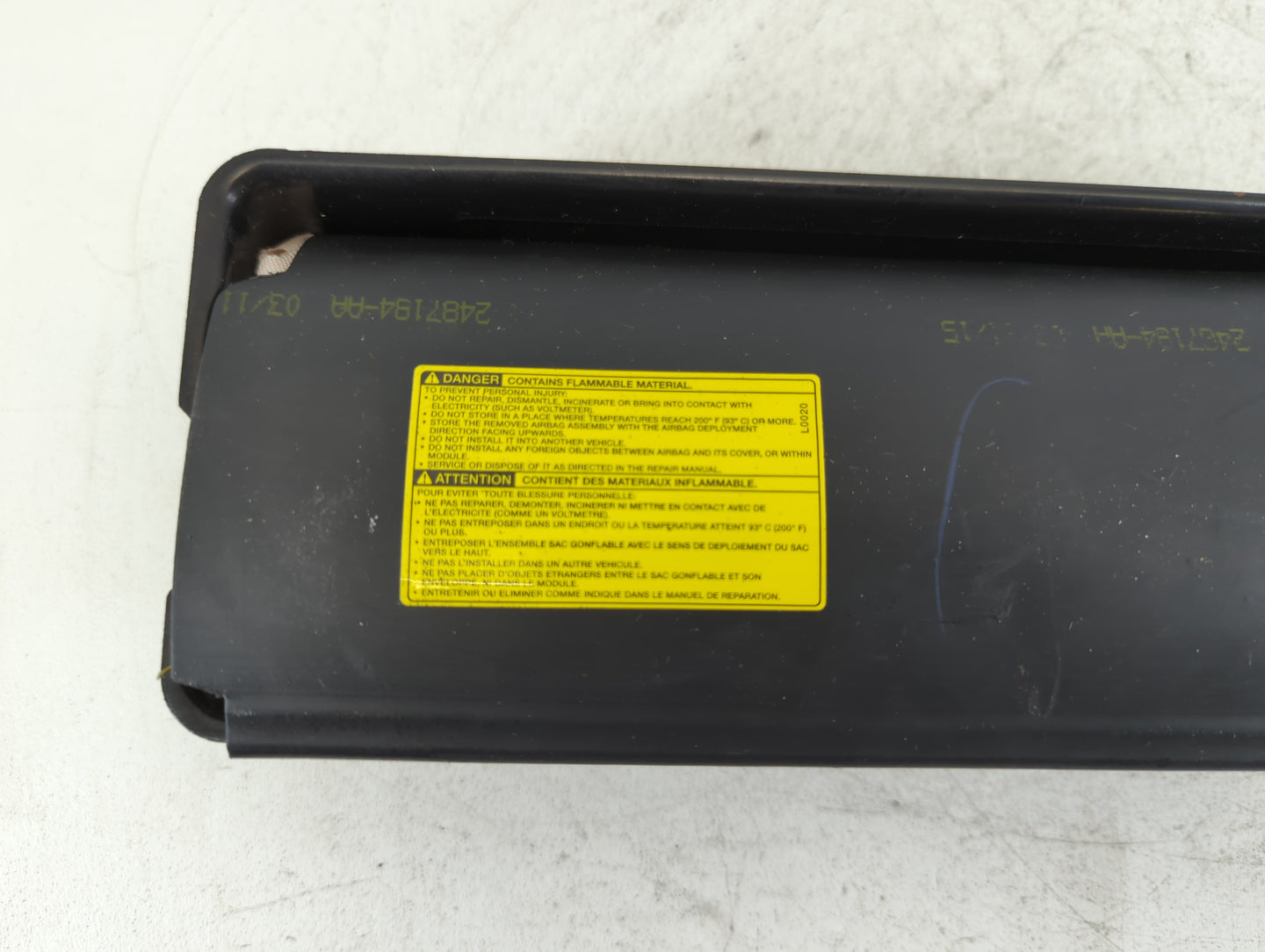 2015-2017 Chrysler 200 Air Bag Driver Left Steering Wheel Mounted P/N:P68148438AB Fits Fits 2015 2016 2017 OEM Used Auto Par