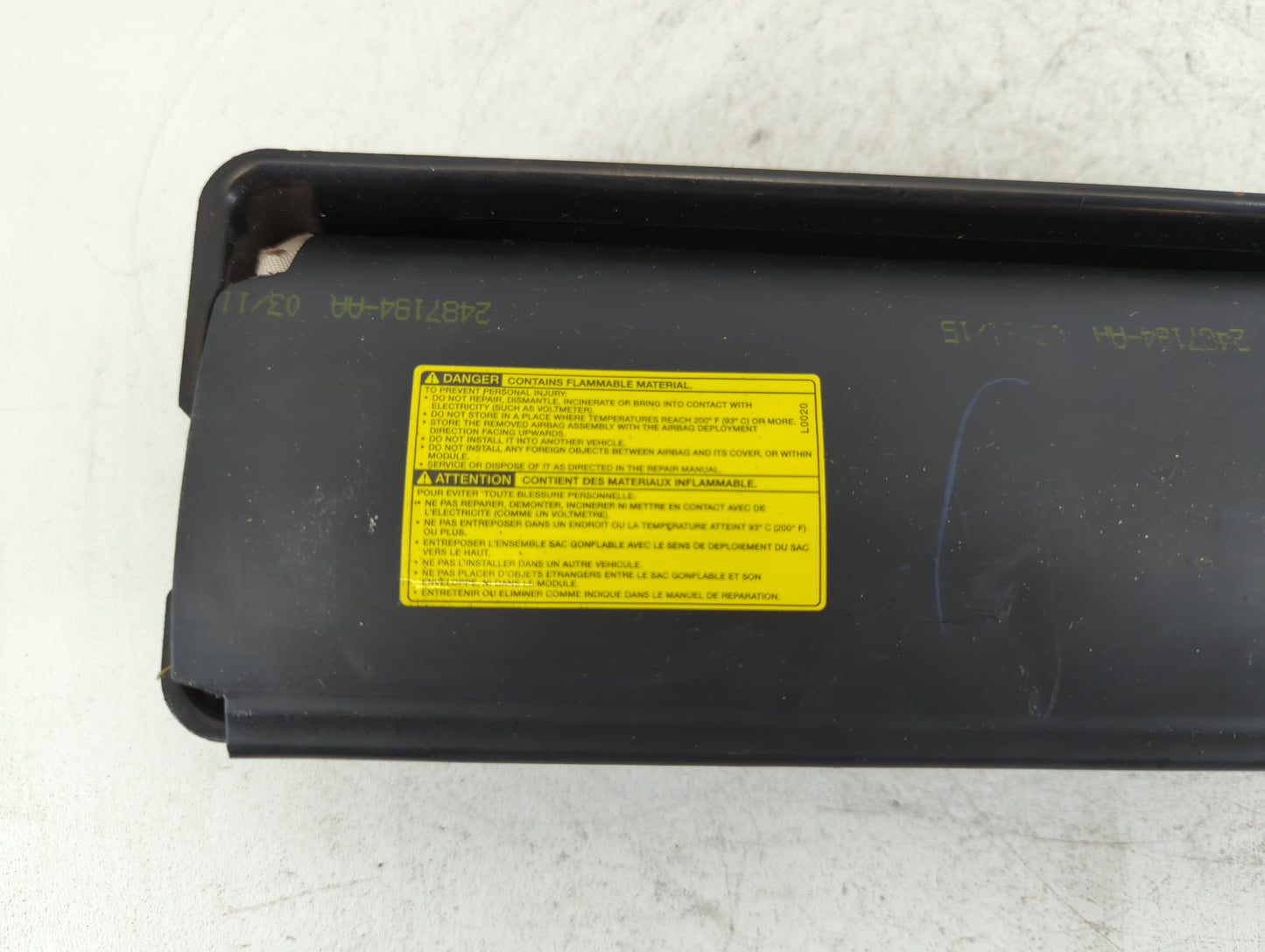 2015-2017 Chrysler 200 Air Bag Driver Left Steering Wheel Mounted P/N:P68148438AB Fits Fits 2015 2016 2017 OEM Used Auto Par