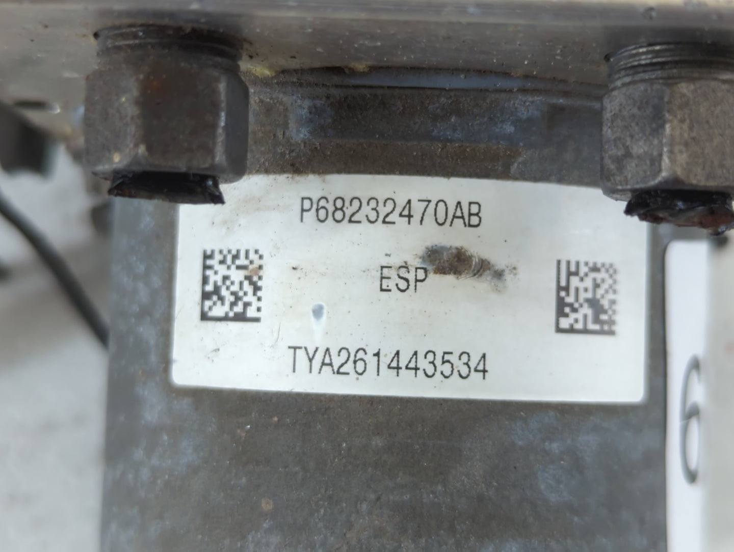 2015 Chrysler 200 ABS Pump Control Module Replacement P/N:P68232470AB Fits OEM Used Auto Parts - Oemusedautoparts1.com