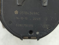 2011-2017 Chrysler 200 Throttle Body P/N:05184349AC 0 280 750 570 Fits OEM Used Auto Parts - Oemusedautoparts1.com