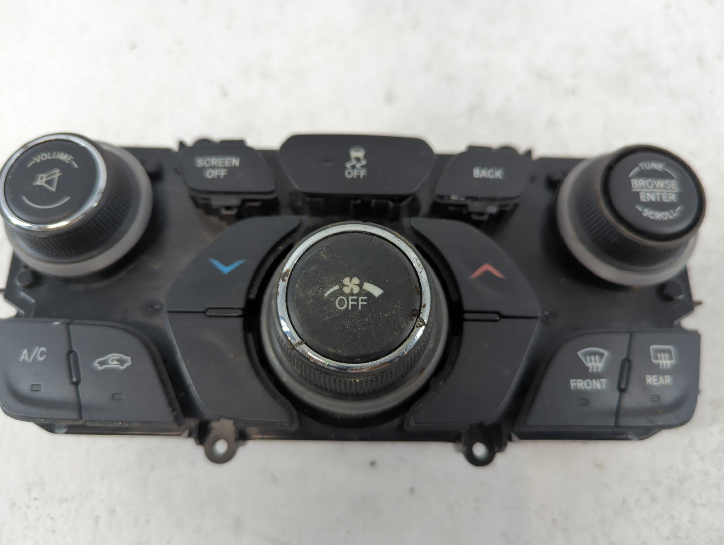 2015 Chrysler 200 Climate Control Module Temperature AC/Heater Replacement P/N:05091529AG FN598596, 647090 Fits OEM Used Aut