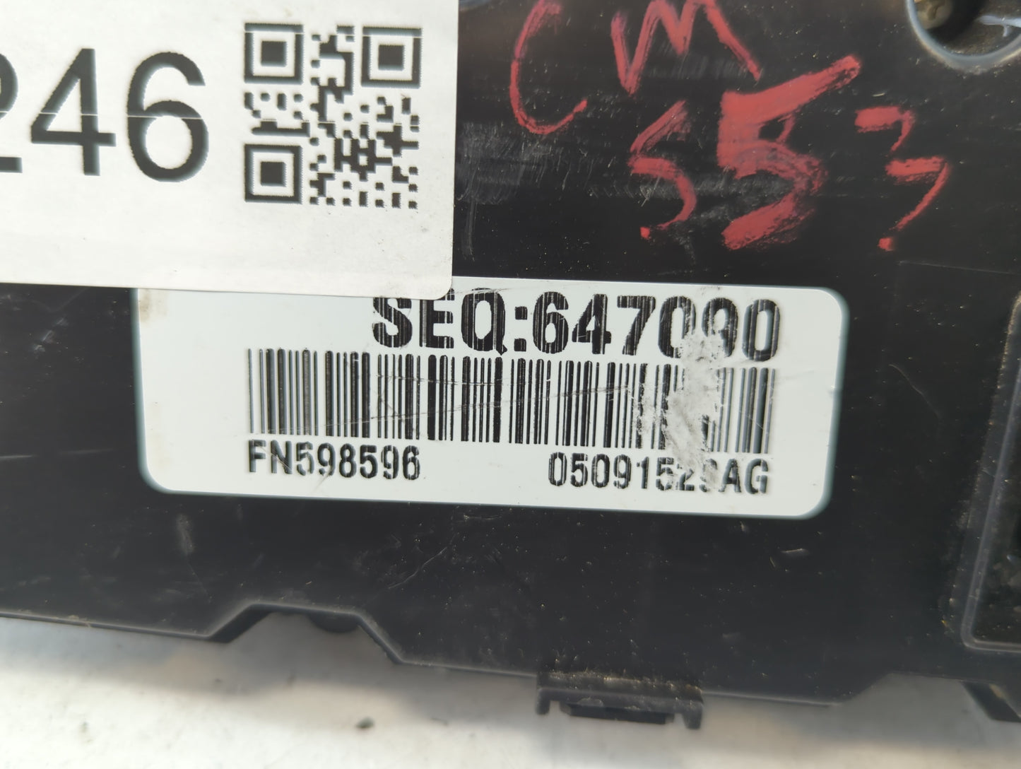 2015 Chrysler 200 Climate Control Module Temperature AC/Heater Replacement P/N:05091529AG FN598596, 647090 Fits OEM Used Aut