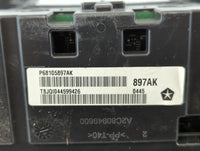 2015 Chrysler 200 Instrument Cluster Speedometer Gauges P/N:P68105897AK Fits OEM Used Auto Parts - Oemusedautoparts1.com