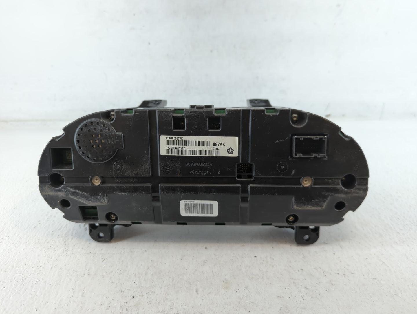 2015 Chrysler 200 Instrument Cluster Speedometer Gauges P/N:P68105897AK Fits OEM Used Auto Parts - Oemusedautoparts1.com