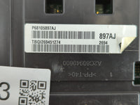 2015 Chrysler 200 Instrument Cluster Speedometer Gauges P/N:P68105897AJ Fits OEM Used Auto Parts - Oemusedautoparts1.com