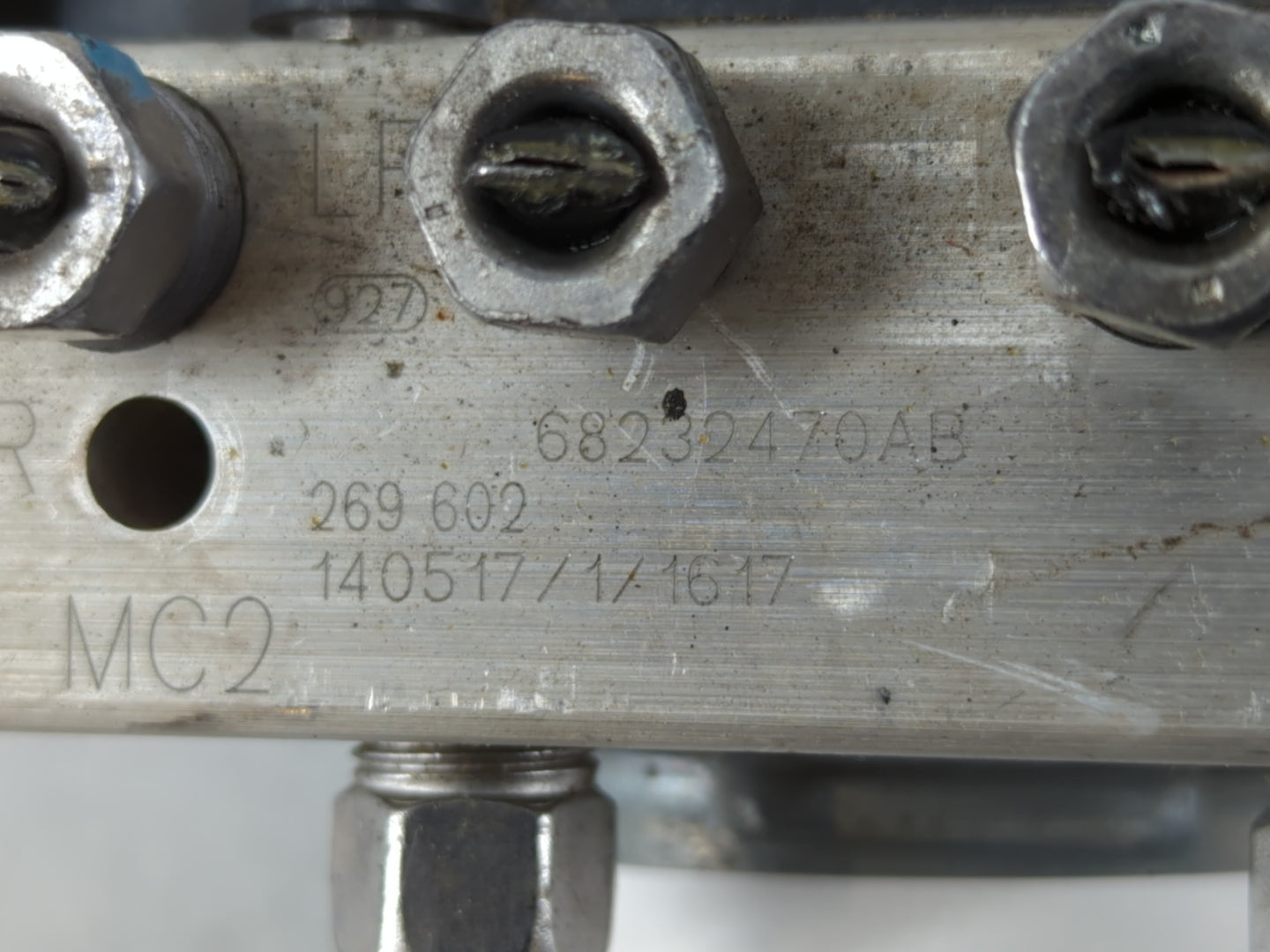 2015 Chrysler 200 ABS Pump Control Module Replacement P/N:68232470AB Fits OEM Used Auto Parts - Oemusedautoparts1.com