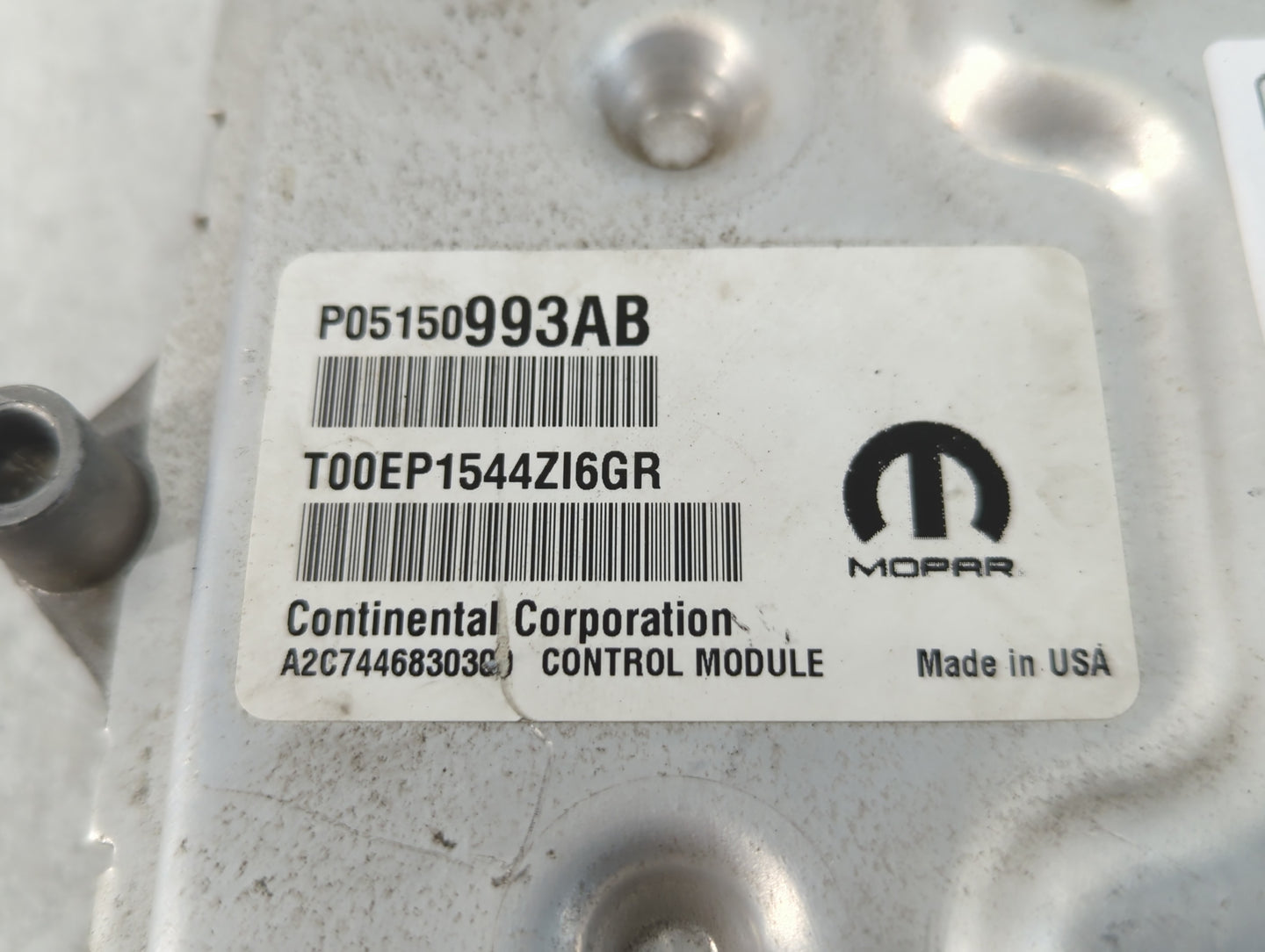 2015 Chrysler 200 PCM Engine Control Computer ECU ECM PCU OEM P/N:P68102903AE P05150993AB Fits OEM Used Auto Parts - Oemused