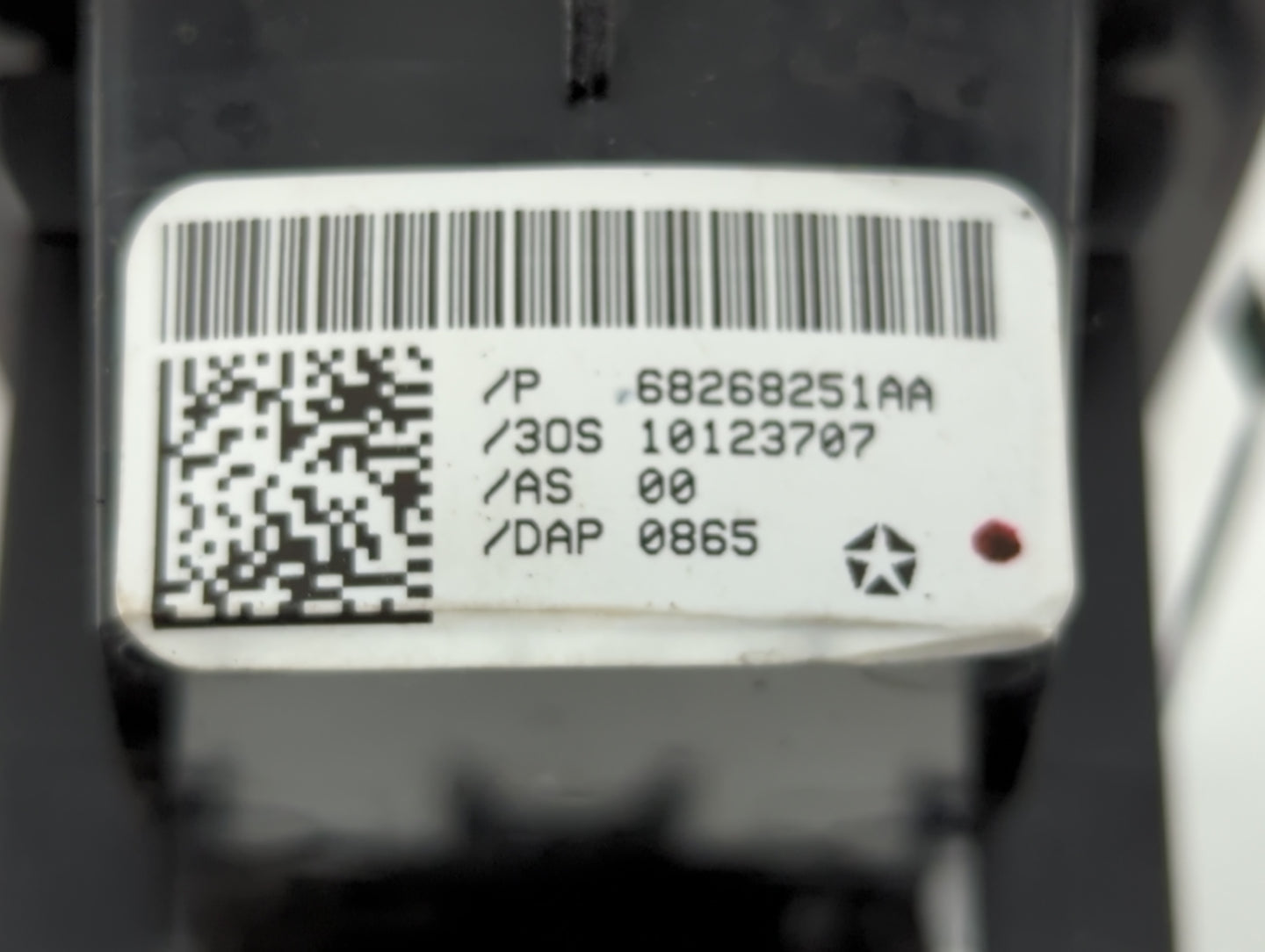 2015 Chrysler 200 Master Power Window Switch Replacement Driver Side Left P/N:68268251AA Fits Fits 2020 2021 2022 OEM Used A