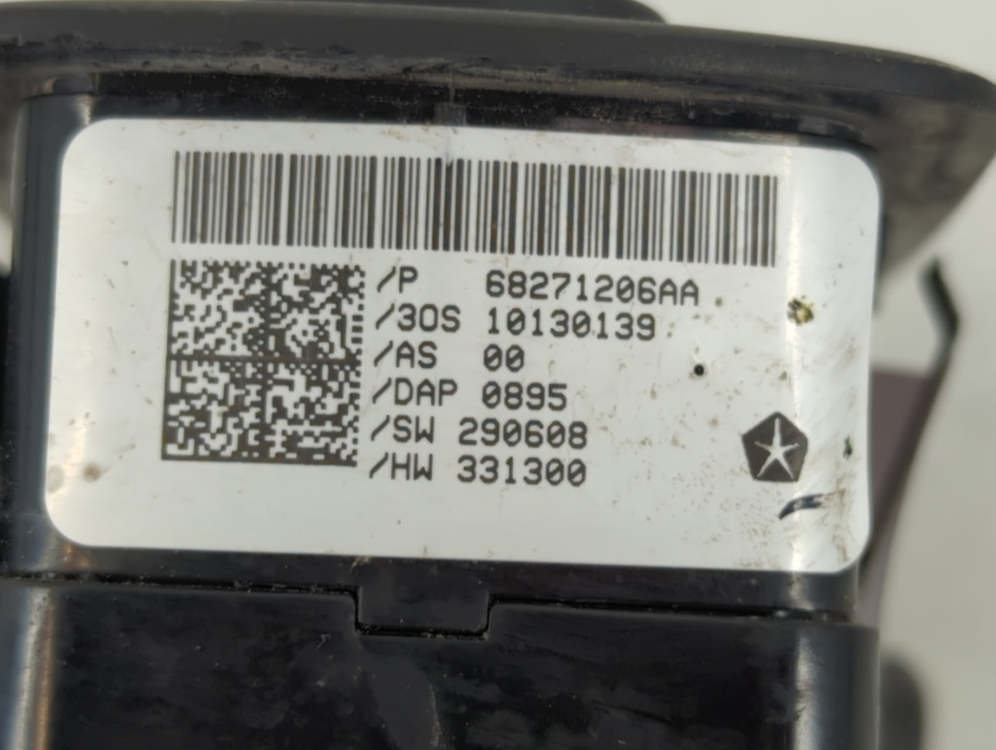 2015-2017 Chrysler 200 Master Power Window Switch Replacement Driver Side Left P/N:68271206AA Fits OEM Used Auto Parts - Oem