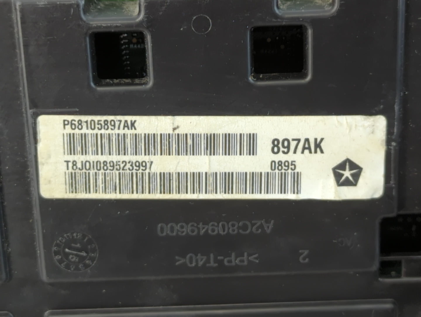 2015 Chrysler 200 Instrument Cluster Speedometer Gauges P/N:A2C80949600 PP-T40, P68105897AK Fits OEM Used Auto Parts - Oemus