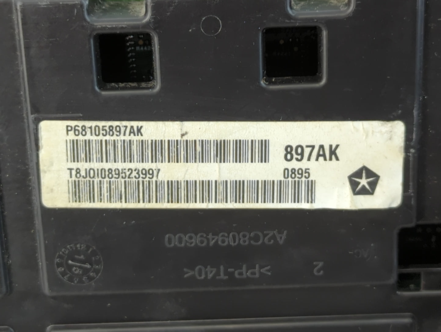2015 Chrysler 200 Instrument Cluster Speedometer Gauges P/N:A2C80949600 PP-T40, P68105897AK Fits OEM Used Auto Parts - Oemus